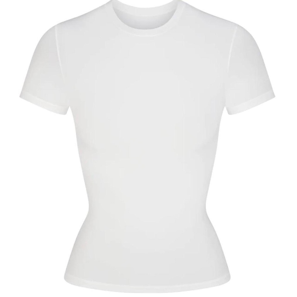 skims fits everybody t shirt in marble
